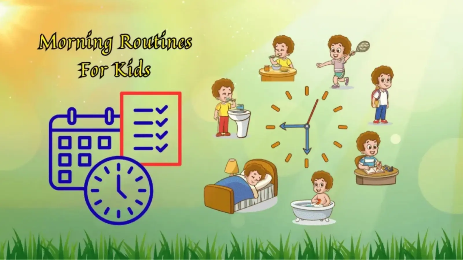 Morning routines for kids